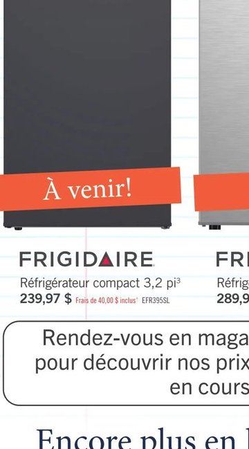 FRIGIDAIRE Réfrigérateur compact