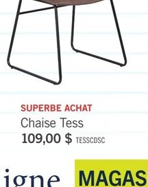 Chaise Tess