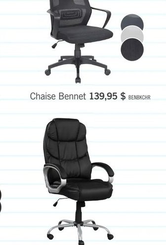 Chaise Bennet