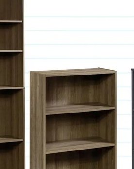 Bibliothèque à 3 tablettes