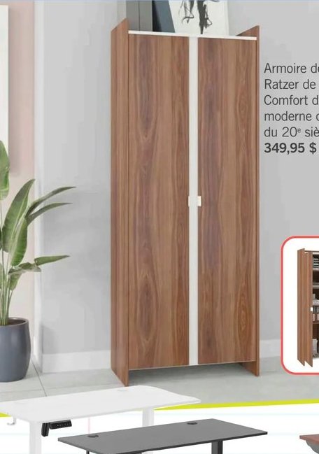 Armoire de rangement Ratzer de Manhattan