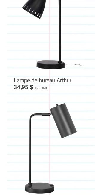 Lampe de bureau Arthur