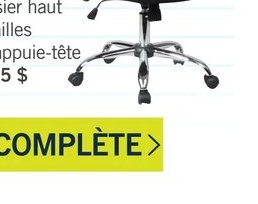 Chaise de bureau ergonomique TygerClaw à dossie…