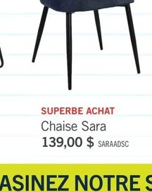 Chaise Sara