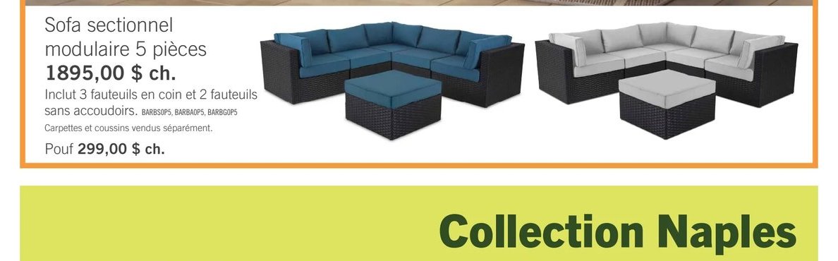 Pouf Collection Barbados