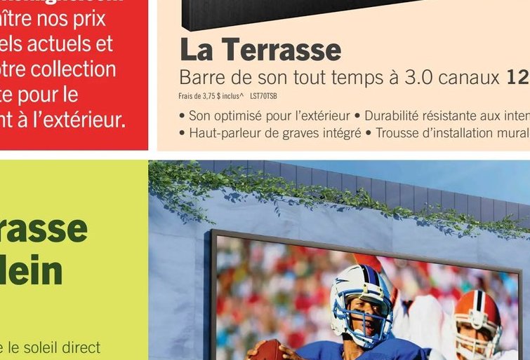 Samsung La Terrasse Barre de son tout temps à 3…