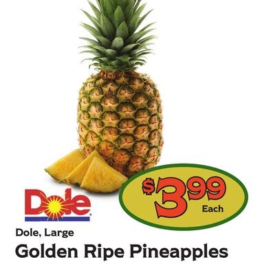 Dole, Large Golden Ripe Pineapples