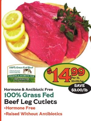 Hormone & Antibiotic Free 100% Grass Fed Beef L…