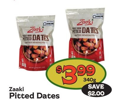 Zaaki Pitted Dates