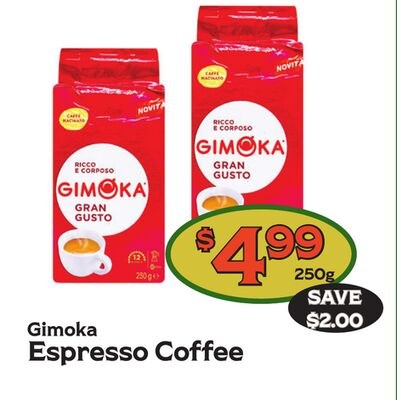 Gimoka Espresso Coffee
