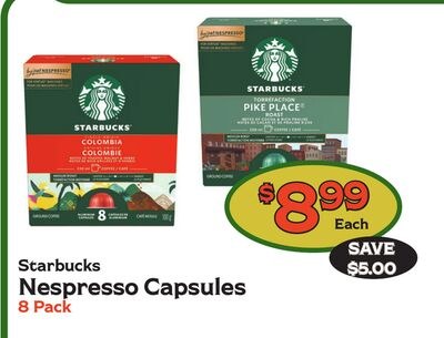 Starbucks Nespresso Capsules