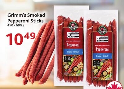 Grimm's Smoked Pepperoni Sticks