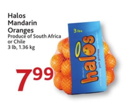 Halos Mandarin Oranges