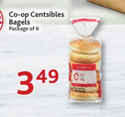 Co-op Centsibles Bagels