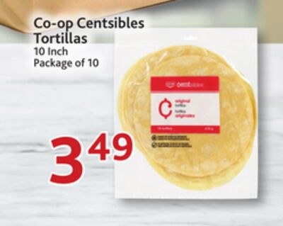 Co-op Centsibles Tortillas