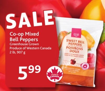 Co-op Mixed Bell Peppers