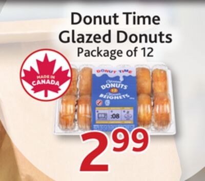 Donut Time Glazed Donuts