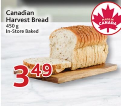Canadian Harvest Bread