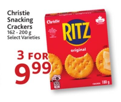 Christie Snacking Crackers