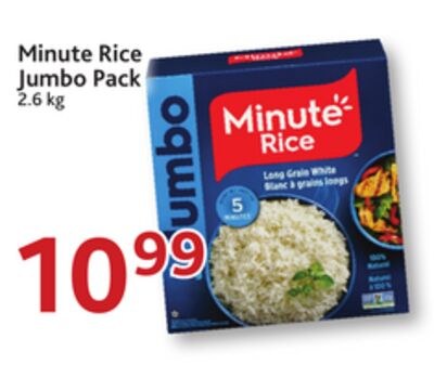 Minute Rice Jumbo Pack