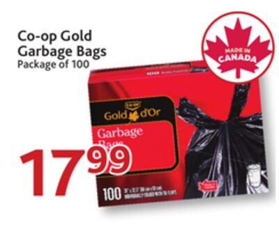 Co-op Gold Garbage Bags