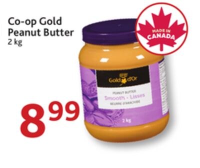 Co-op Gold Peanut Butter