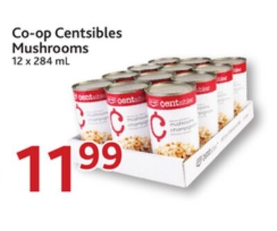 Co-op Centsibles Mushrooms