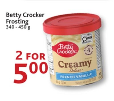 Betty Crocker Frosting