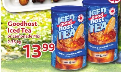 Goodhost Iced Tea or Lemonade Mix