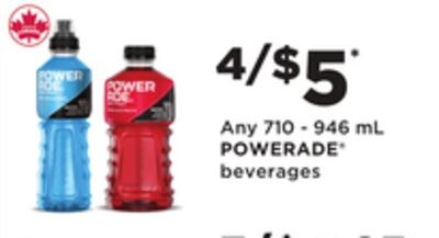 Any 710 - 946 mL POWERADE® beverages