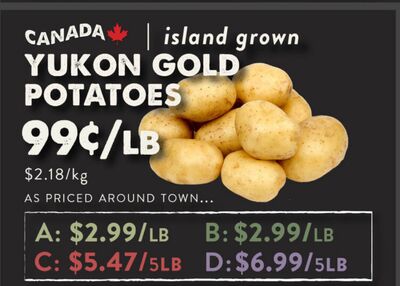 YUKON GOLD POTATOES