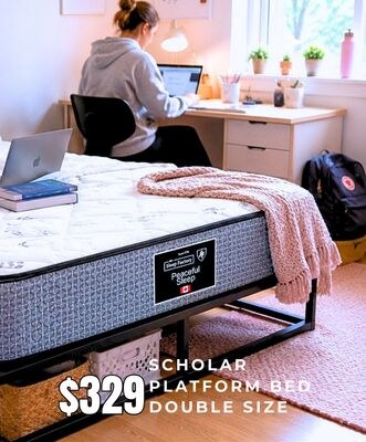 SCHOLAR PLATFORM BED