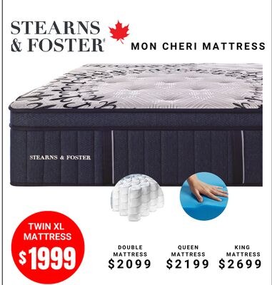 STEARNS & FOSTER MON CHERI MATTRESS