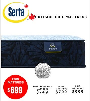 OUTPACE COIL MATTRESS