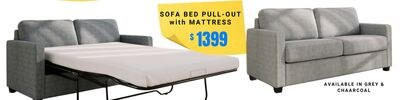 Sofa Bed Pull Out with Mattress