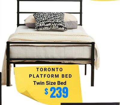TORONTO PLATFORM BED