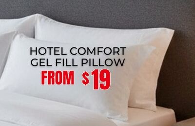 HOTEL COMFORT GEL FILL PILLOW