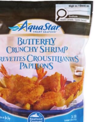AquaStar BUTTERFLY CRUNCHY SHRIMP