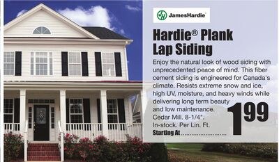 James Hardie® Plank Lap Siding