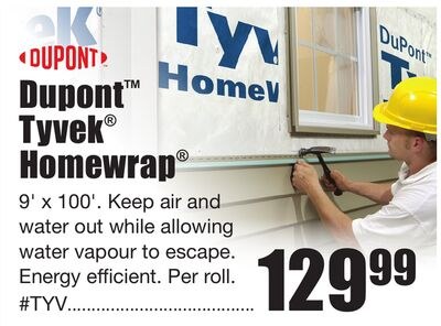 Dupont™ Tyvek® Homewrap®