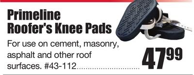Primeline Roofer's Knee Pads