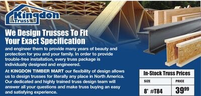We Design Trusses To Fit Your Exact Specificati…