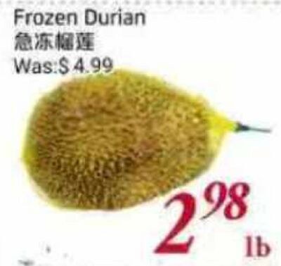 Frozen Durian
