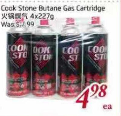 Cook Stone Butane Gas Cartridge