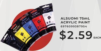 ALSUOMI 75mL 75 ACRYLIC PAINT 75
