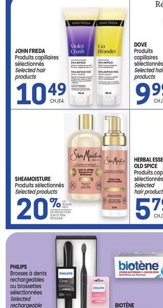 John Frieda Produits capillaires