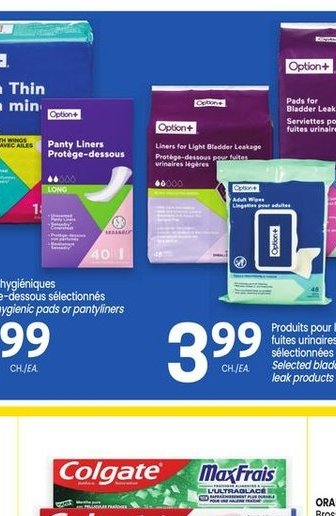 Kotex Panty Liners
