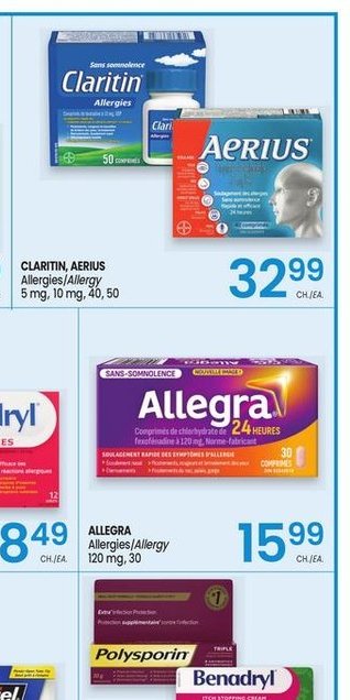 Claritin Aerius