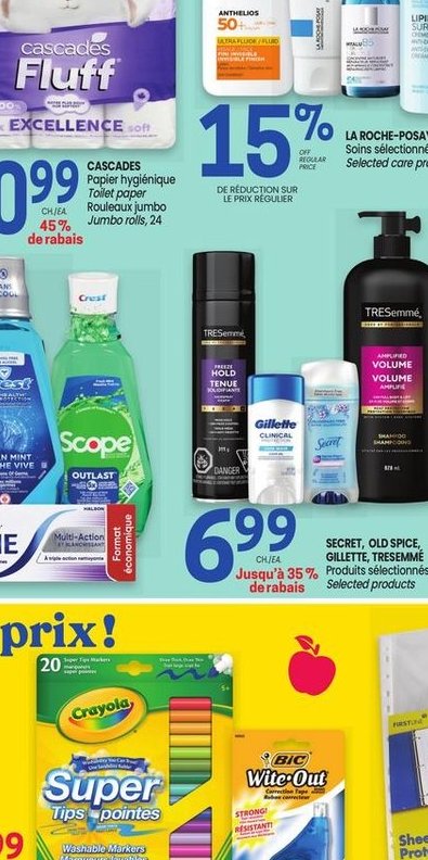Carcades Fluff Bathroom Tissue Excellence
