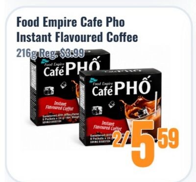 Food Empire Cafe Pho Instant Flavoured Coffee
